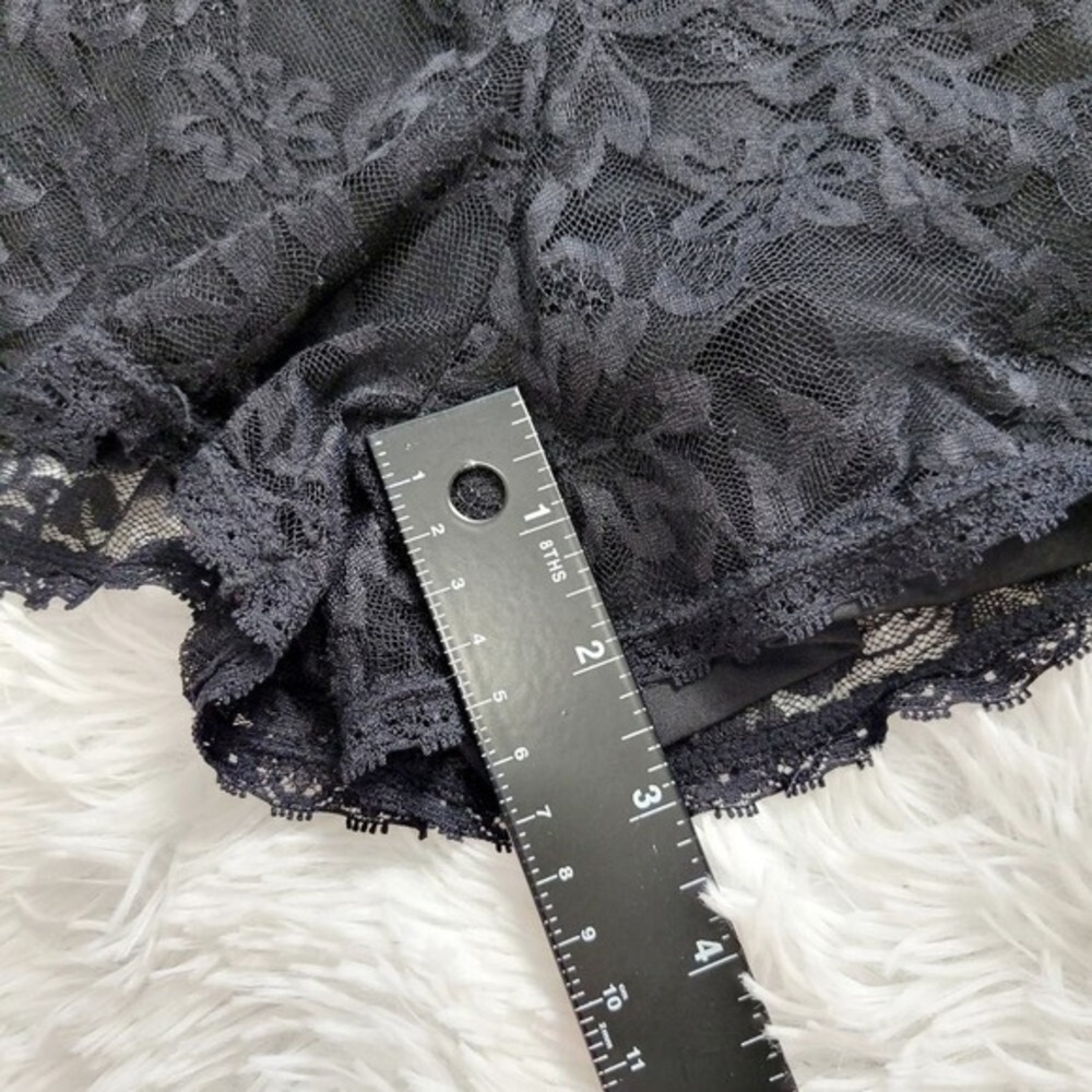 Spirit Halloween Black Lace Pajama Sleep Shorts Adult‎ Large - Picture 4 of 6